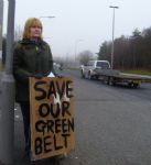 Barton Green Belt Protest Jan 2010